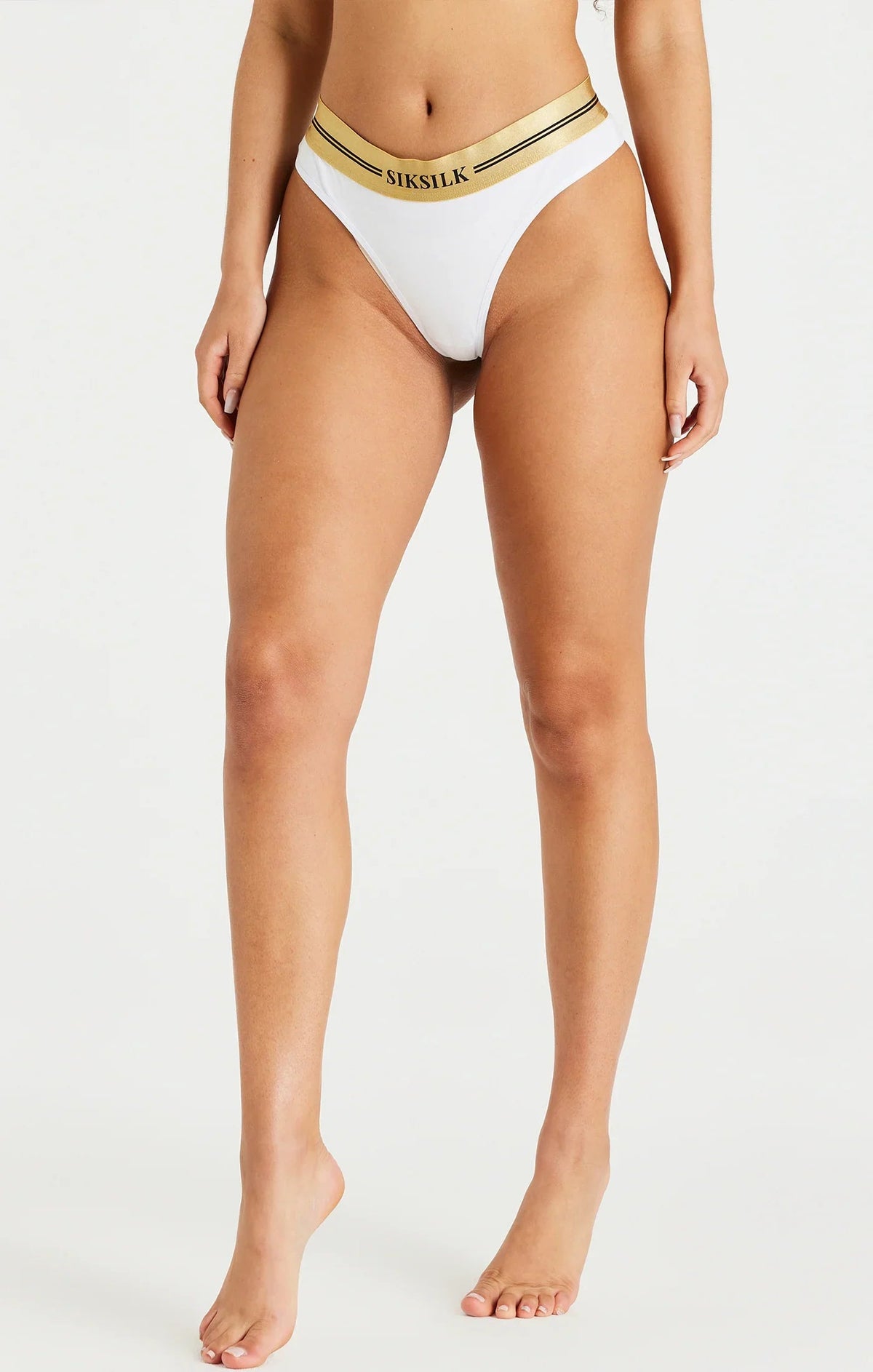 Black, White And Grey Pack Of 3 Thong