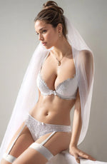 Gracya B162 Bliss Plunge Bra White