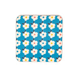 BLUE GIFT BUNDLE For Her Ocean Blue Retro Floral Enamel Cup Campervan Tin Mug Tea Towel Turquoise Colour Pop Home