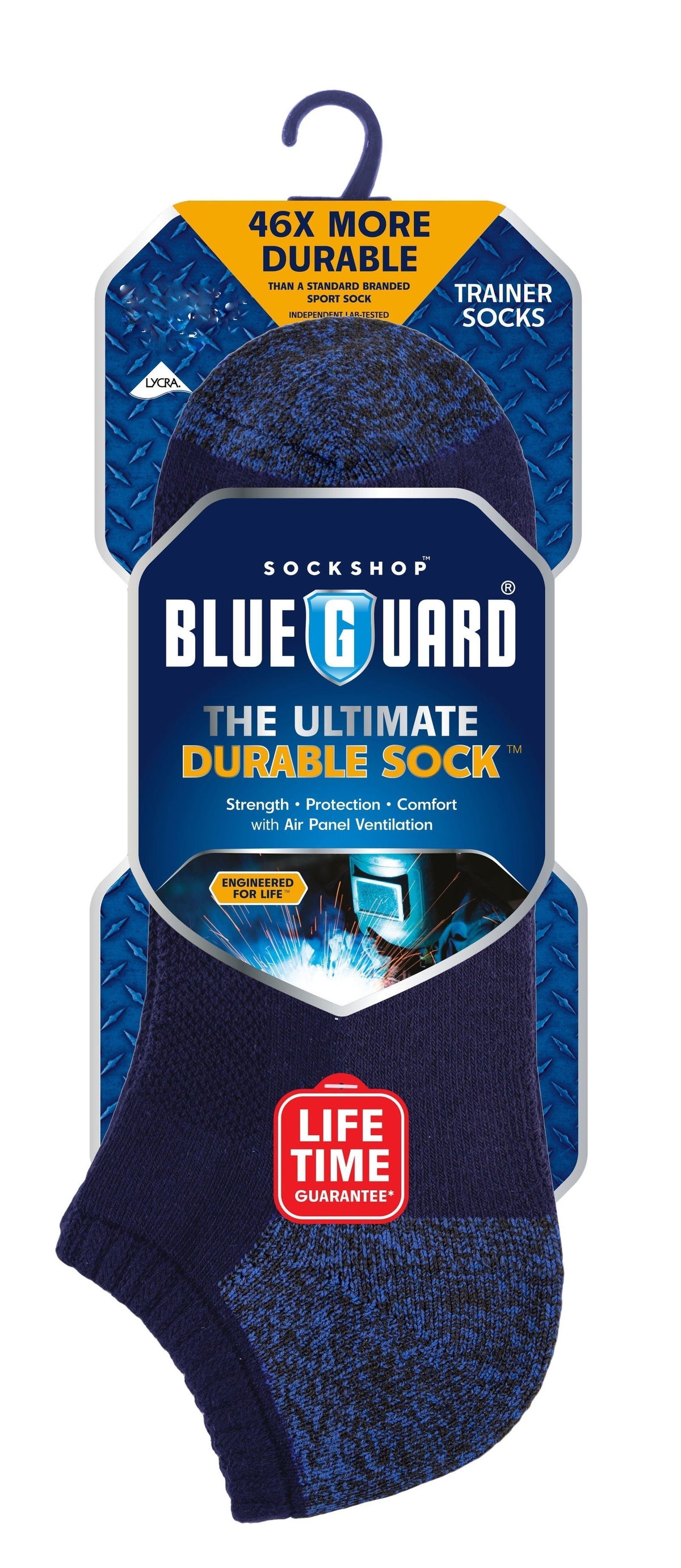 BlueGuard Durable Trainer Socks