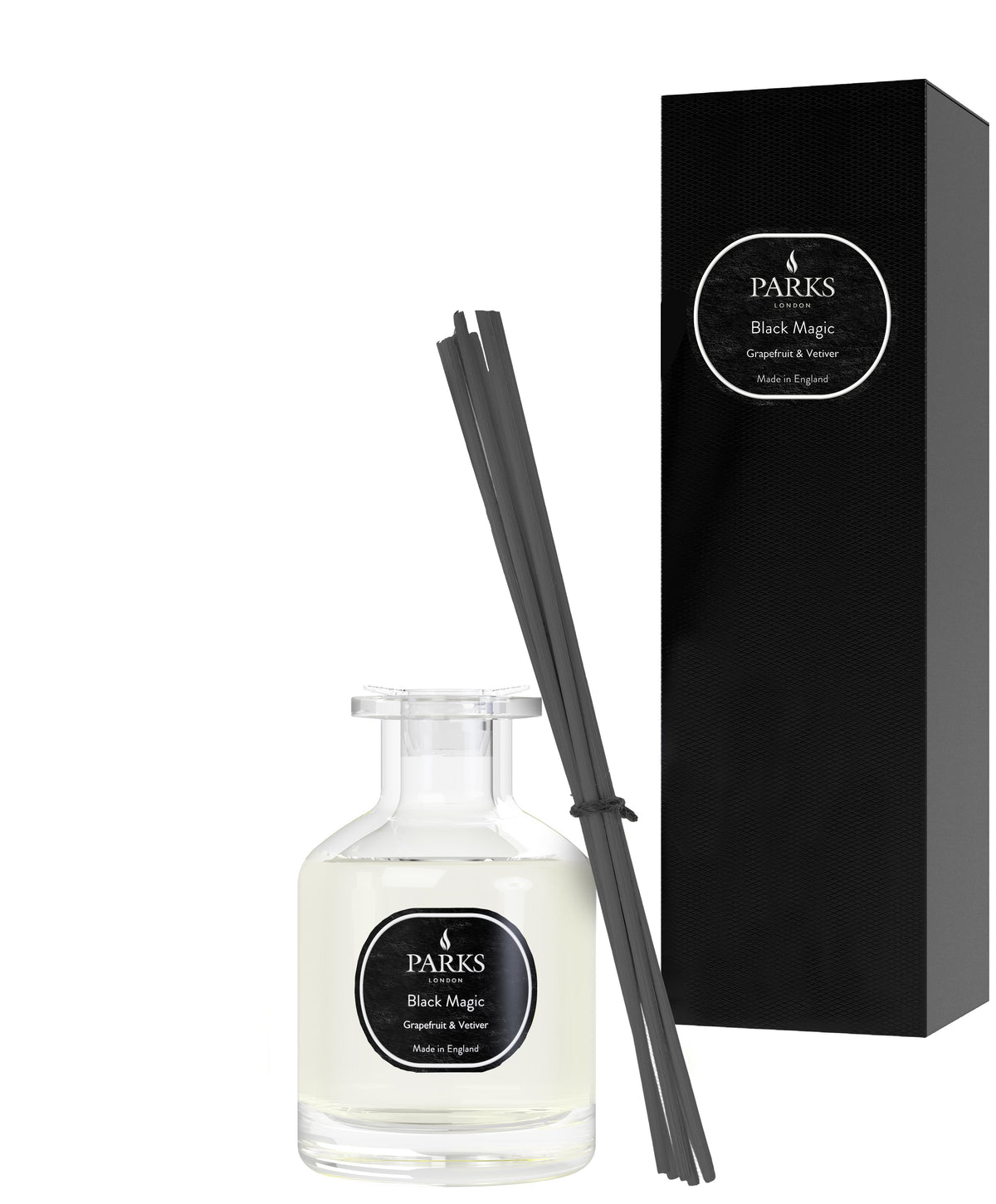 Parks London Black Magic Grapefruit & Tangerine Luxury Reed Diffuser 100ml Default Title