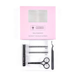 Boxed 'C' Curl Black Half Lash Ribbons® Starter Kit (With Ultimate Bond)