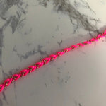 Braided Anklets Neon Dark Pink