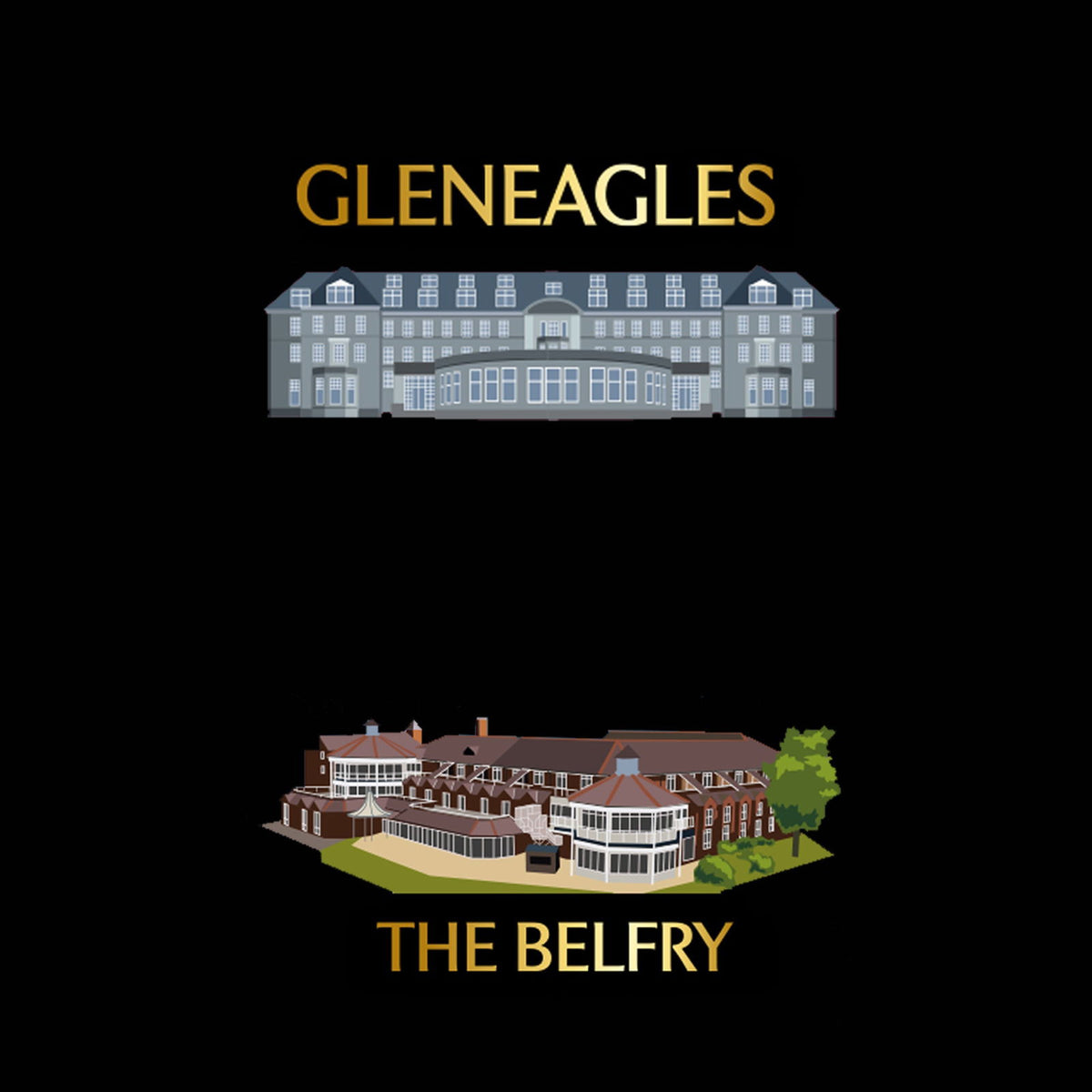 British Isles Golf Scratch Off Map