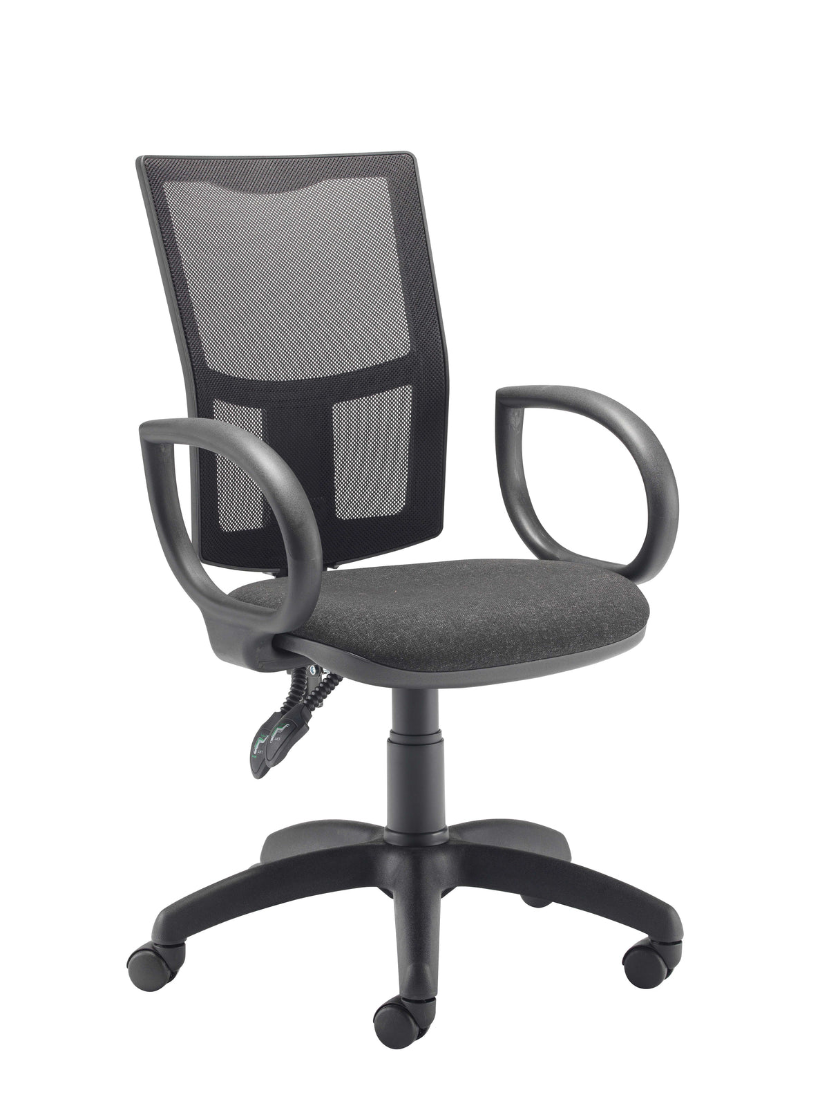 Calypso 2 Mesh + Chair Black Adjustable Arms