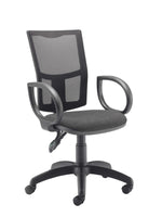 Calypso 2 Mesh + Chair Black Adjustable Arms