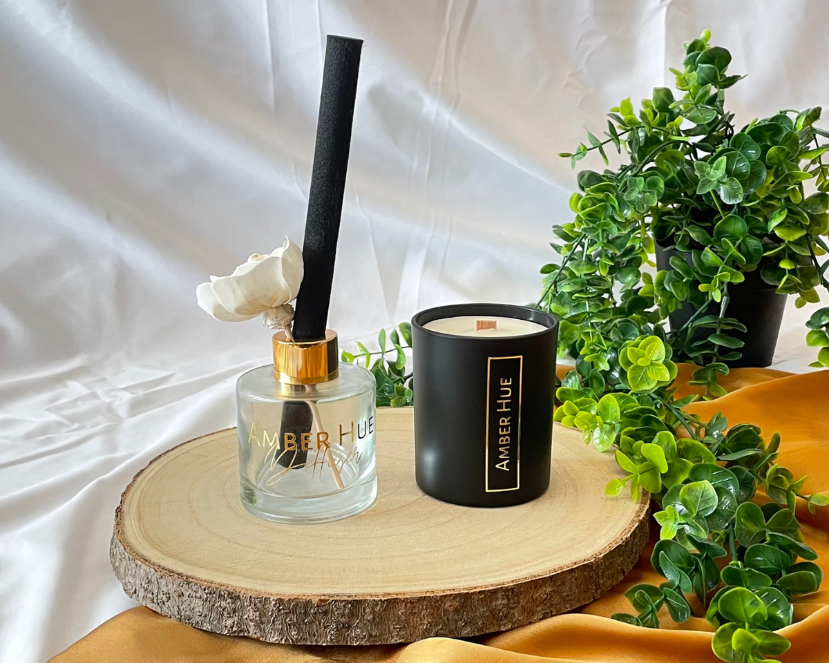 Candle & Reed Diffuser Set
