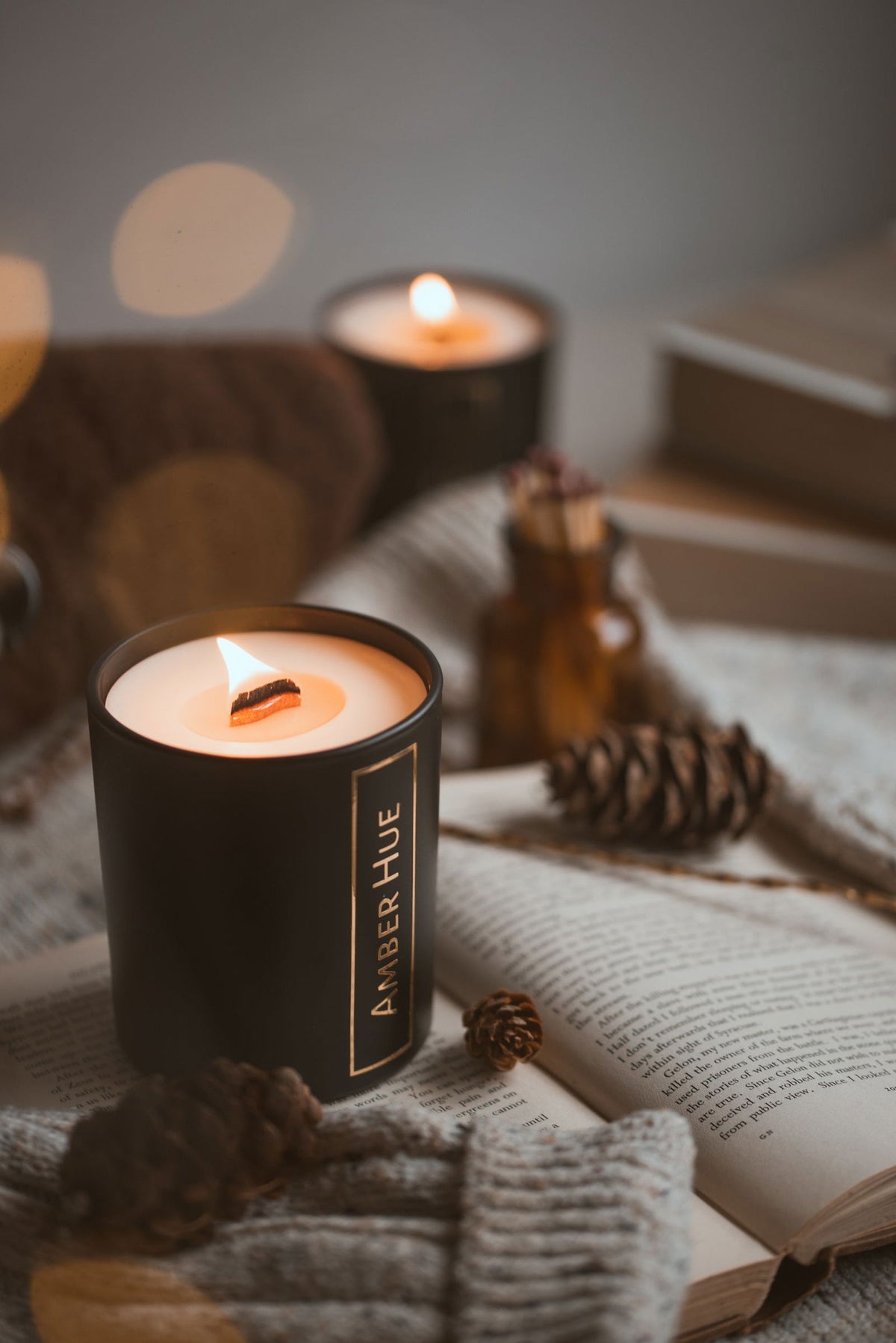 Candle & Reed Diffuser Set