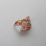 Catriona Multi Jewel Multicolour Statement Ring