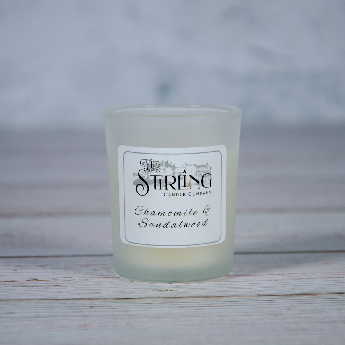 The Stirling Candle Company Chamomile & Sandalwood Small Candle