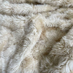 Champagne Tuscan Shearling Throw | Rug | Ultra Luxe Dense