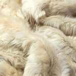 Champagne Tuscan Shearling Throw | Rug | Wildash London