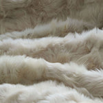 Champagne Tuscan Shearling Throw | Rug | Wildash London