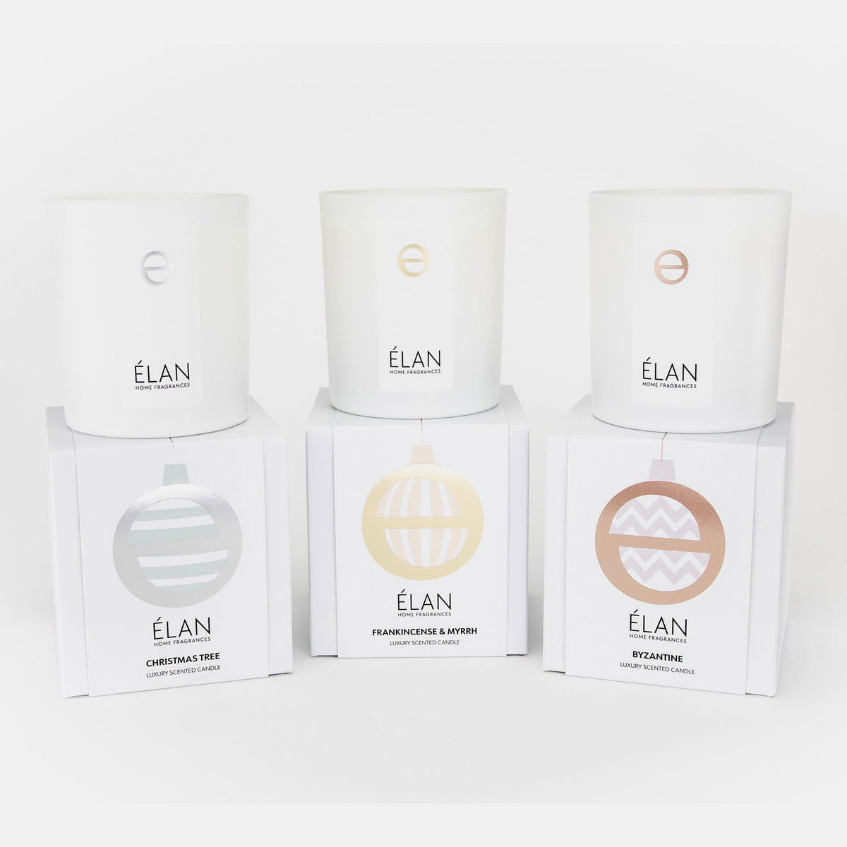 ÉLAN Christmas Tree Single Wick Candle 220g