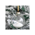 Christmas Wish Hanging Glass Bauble