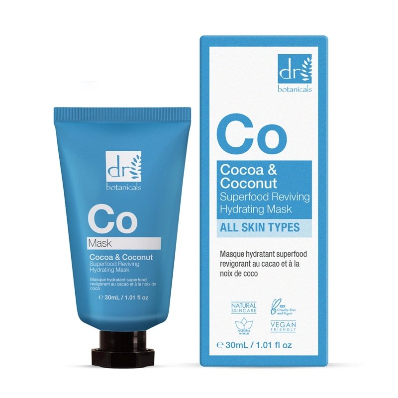 Dr Botanicals Cocoa & Coconut Superfood Reviving Hydrating Mask 30ml