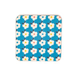Colourful Retro Print Individual Coaster - Enamelhappy Ocean