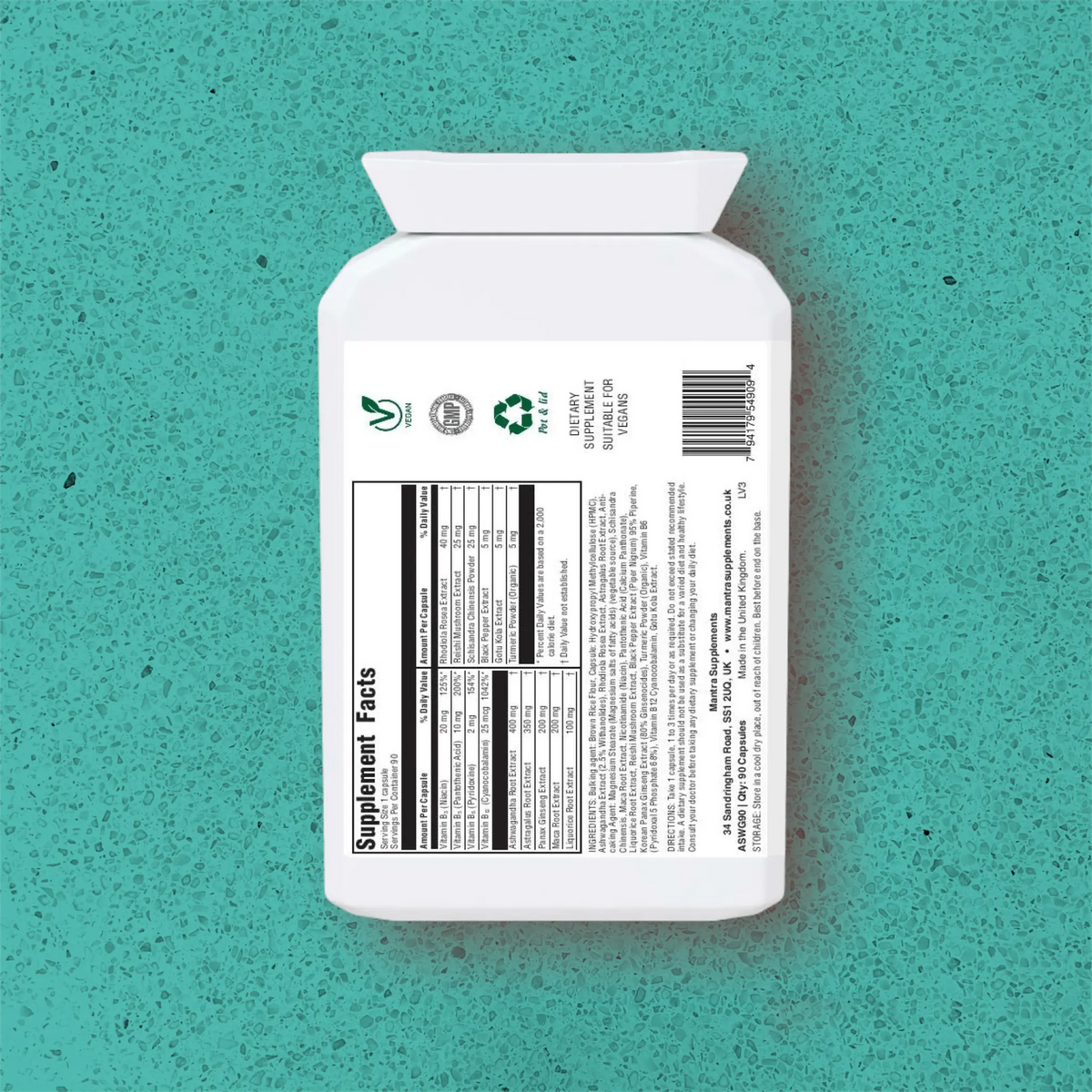 Combat Supplements for Men 90 Capsules