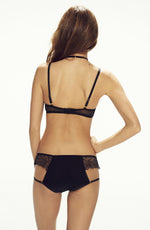 Confidante Devil Lace Bra Red and Black