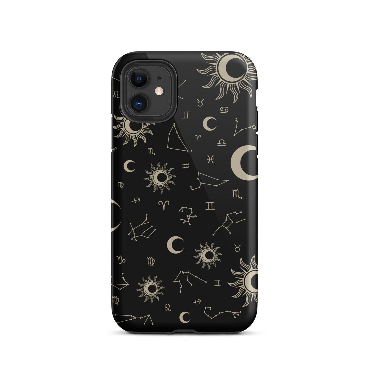 Constellations iPhone Case - Black iPhone 11