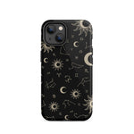 Constellations iPhone Case - Black iPhone 14