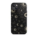 Constellations iPhone Case - Black iPhone 14 Plus