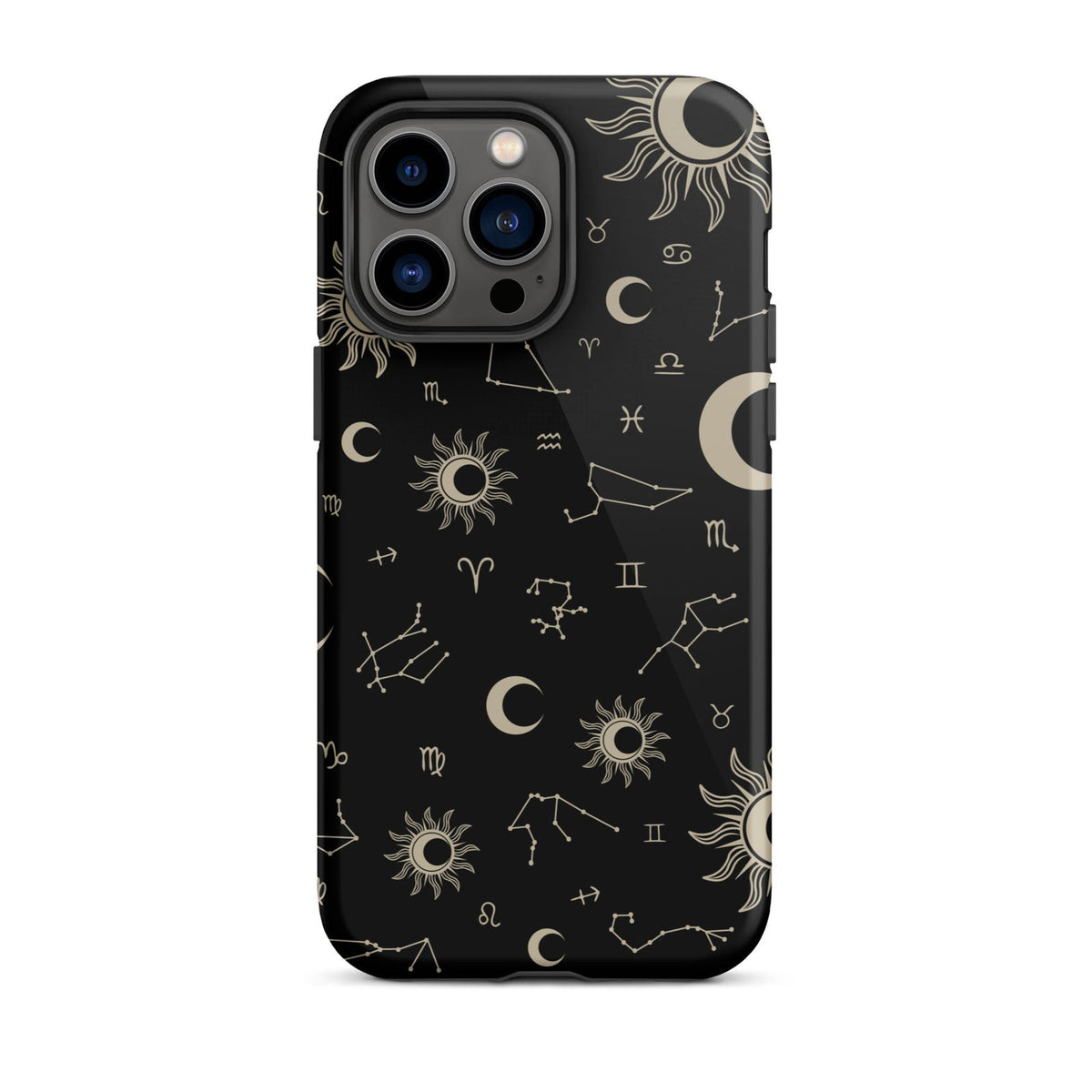 Constellations iPhone Case - Black iPhone 14 Pro Max