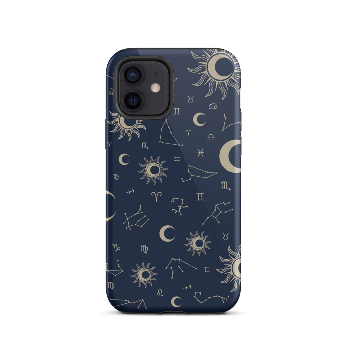 Constellations iPhone case - Midnight Blue iPhone 12