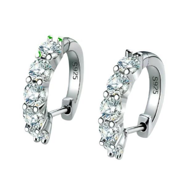 Cosima Moissanite Stud Earrings D Colour Moissanite Earrings