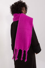 AT Geometric Tassel Shawl Scarf