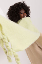 AT Geometric Tassel Shawl Scarf