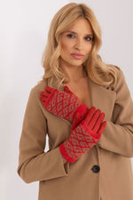 AT Touchscreen Smooth Winter Gloves with Removable Lining orange 2