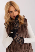 AT Touchscreen Smooth Winter Gloves with Removable Lining black