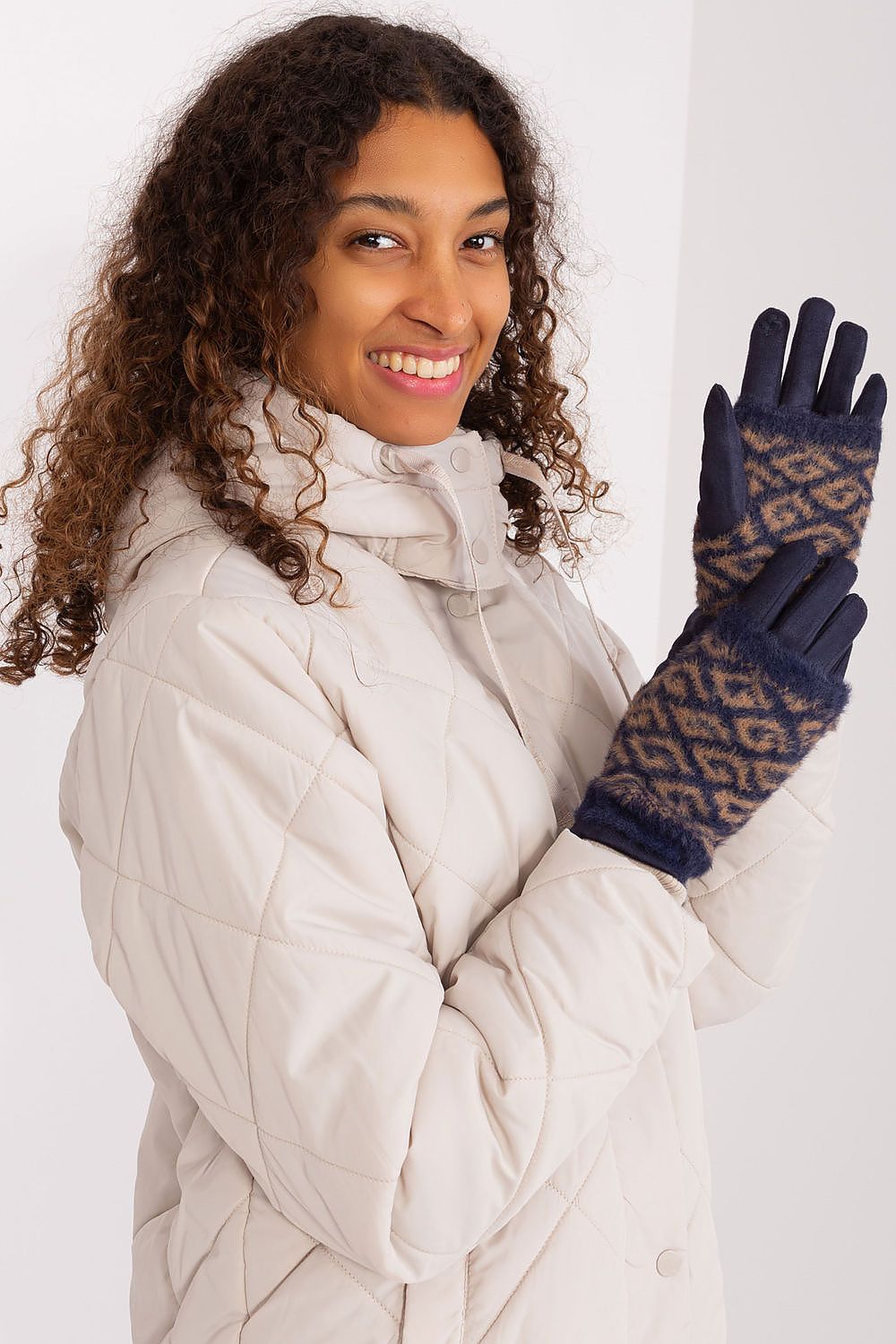 AT Touchscreen Smooth Winter Gloves with Removable Lining