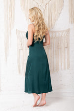 Kalimo Sanda Long Elegant Satin Nightshirt