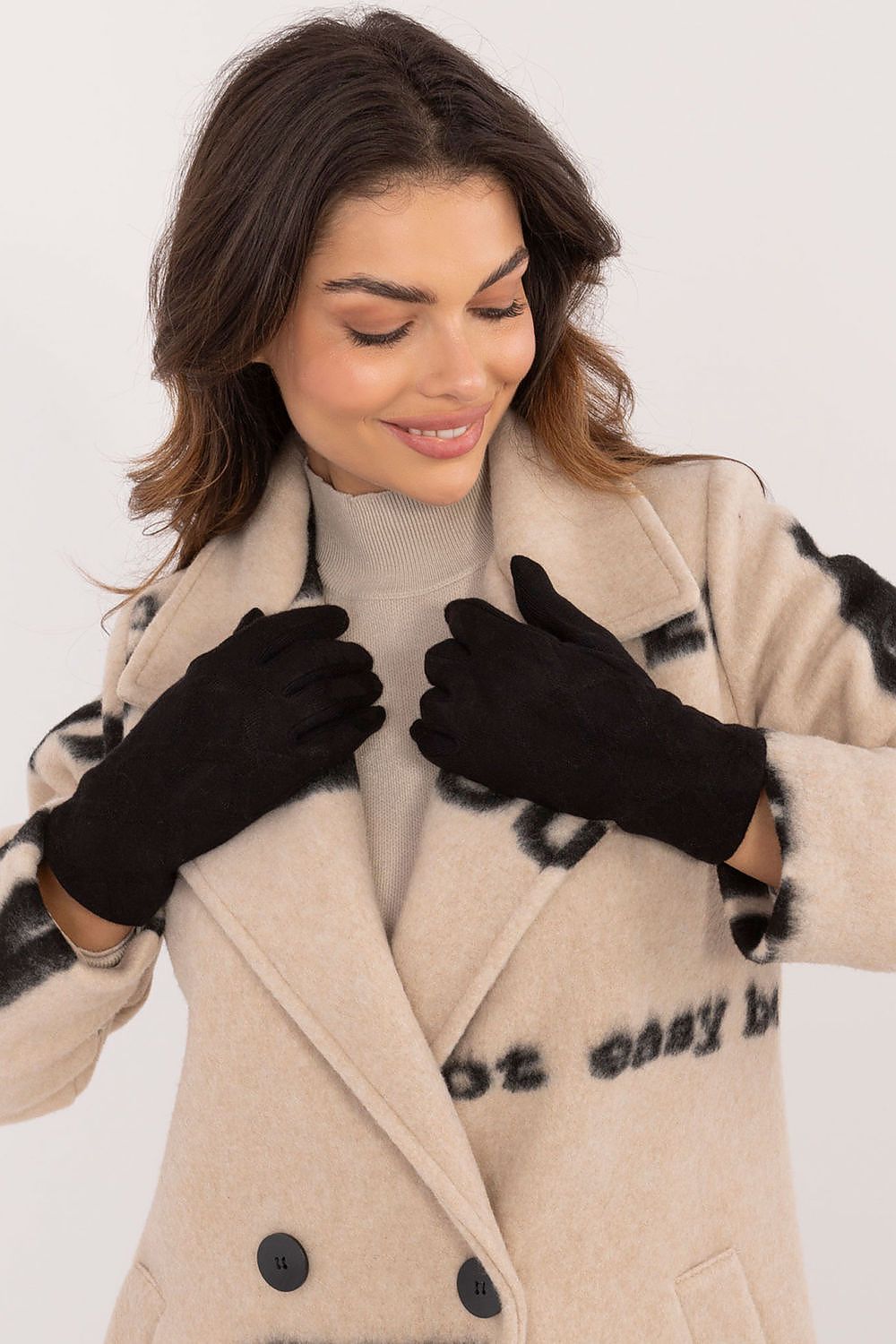 AT Patterned Insulated Touch Gloves