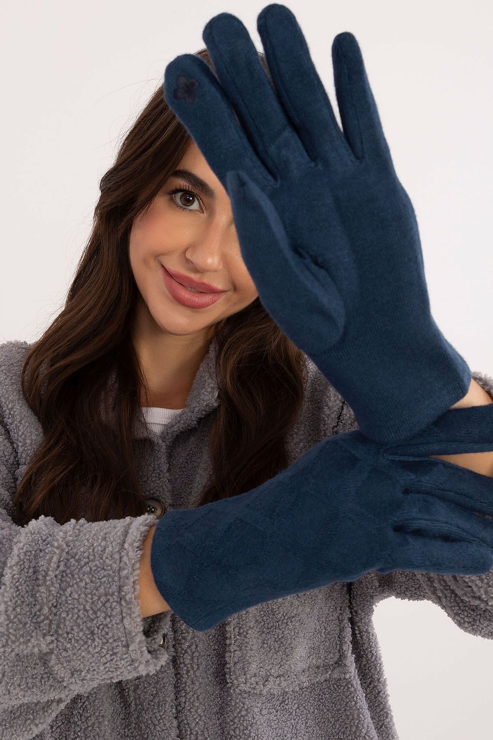 AT Patterned Insulated Touch Gloves