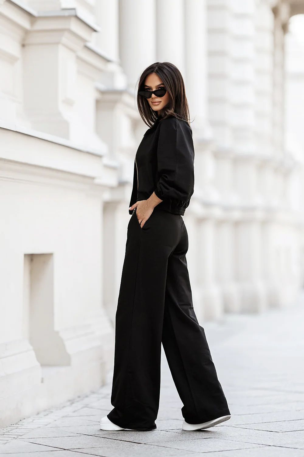 LaBalancia Zip Up Three Piece Loungewear Set