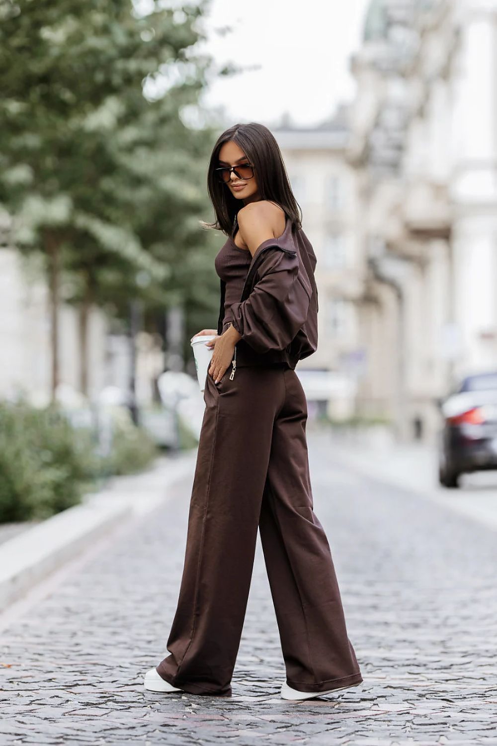 LaBalancia Zip Up Three Piece Loungewear Set