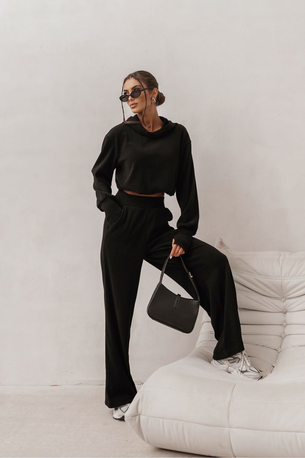 LaBalancia Hope Bordo Loungewear Set black