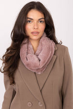 AT Fluffy Infinity Scarf violet one-size-fits-all
