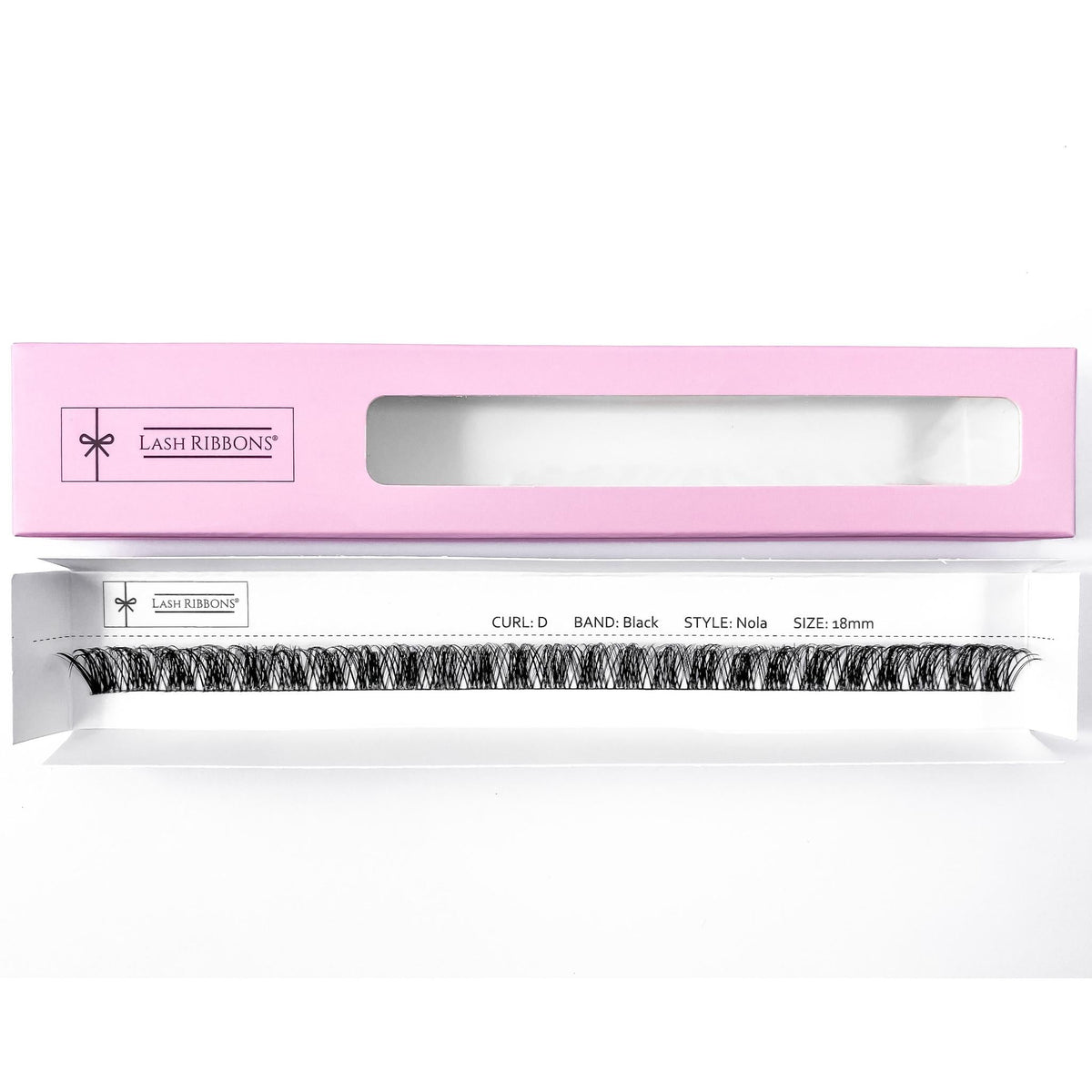'D' Curl Black Lash Ribbons® Starter Kit (With Ultimate Bond)