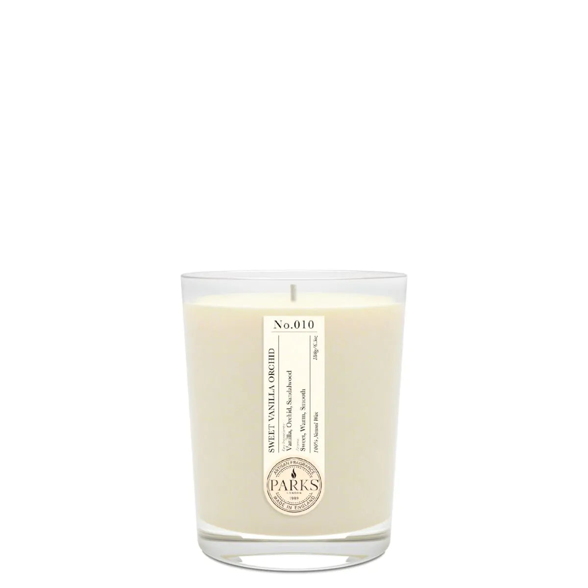 Parks London Sweet Vanilla Orchid Candle 180g