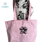 Dachcshund Mom Dog Tote / Shopper Bag - Personalised PINK