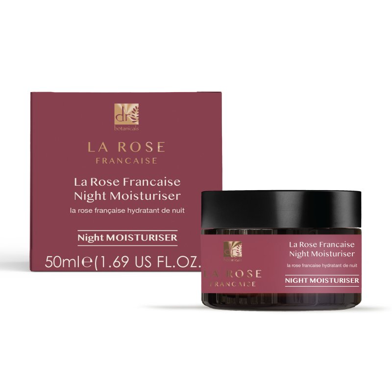 Dr Botanicals La Rose Française Night Moisturiser 50ml