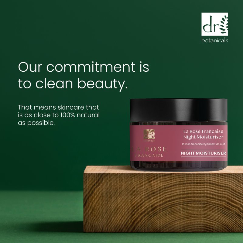 Dr Botanicals La Rose Française Night Moisturiser 50ml