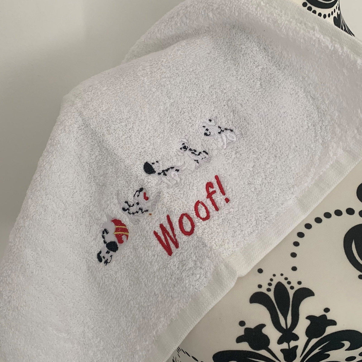 Dog Towels - Dalmatian - Personalised