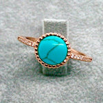 Double Sided Turquoise Ring