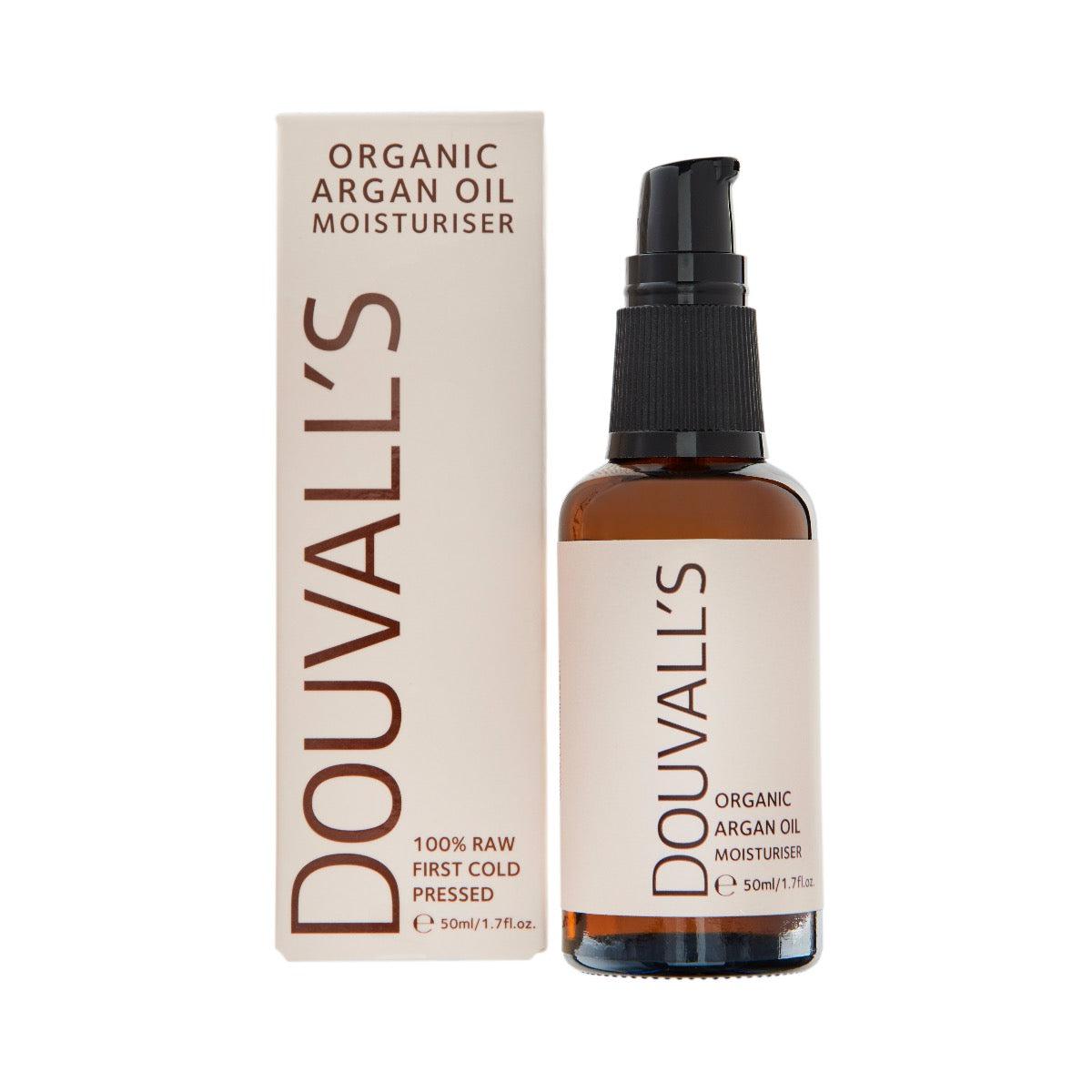 Douvall’s Organic 1st cold pressed Argan Oil Moisturiser 50ml (For Skin, Hair & Nails)
