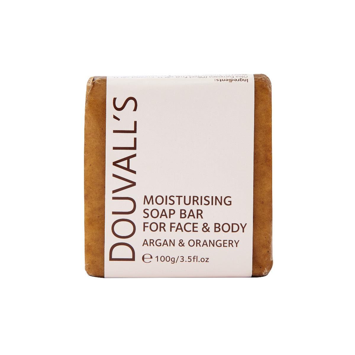 Douvall's Organic Argan & Orangery Soap 100g | Nourishing, Ethical, and Giving Back